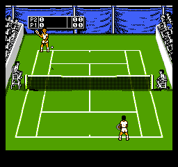 Jimmy Connors Tennis gameplay screenshot